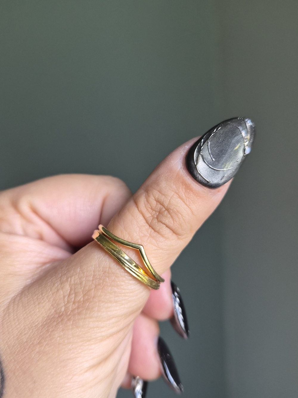 Gold Pandora Rings